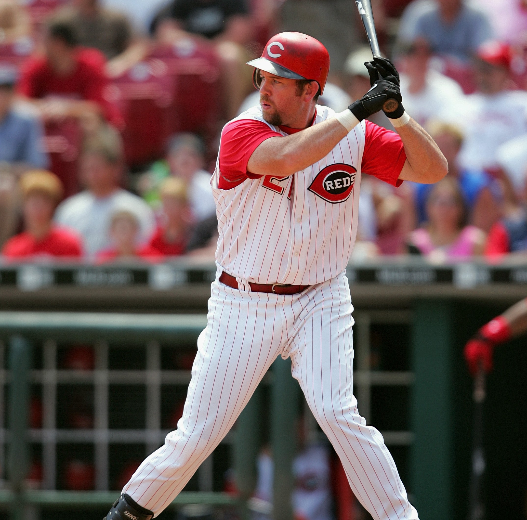 Sean Casey batting stance action