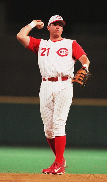 Sean Casey in Cincinnati Reds uniform